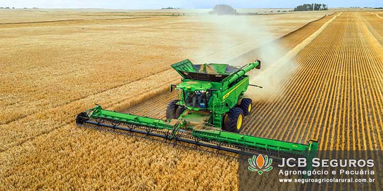 Seguro Equipamentos Agricola Colheitadeira